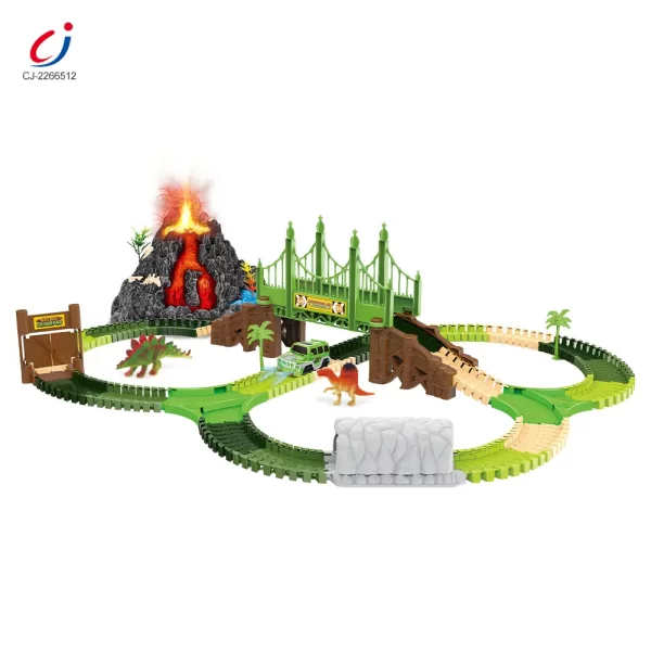 wholesale Volcano dinosaur tracks electric light music spray (7)