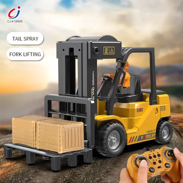 Wholesale Remote Control Forklift Toys – Simulated Lifting and Lowering, with Sound and Light Effects