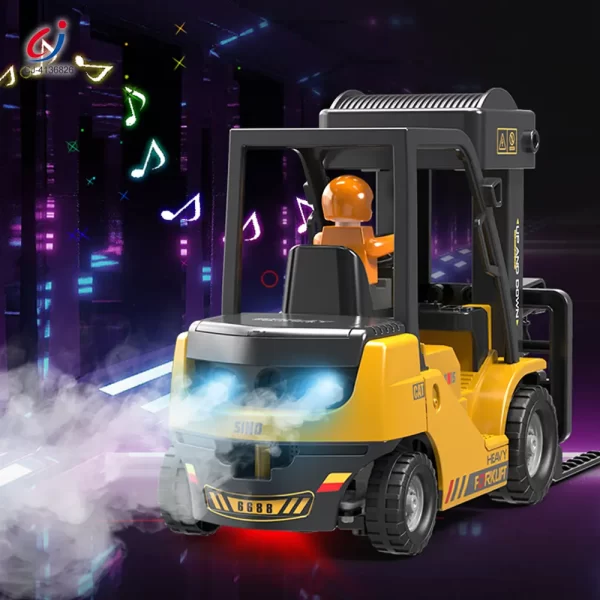 Wholesale Remote Control Forklift Toys – Simulated Lifting and Lowering, with Sound and Light Effects