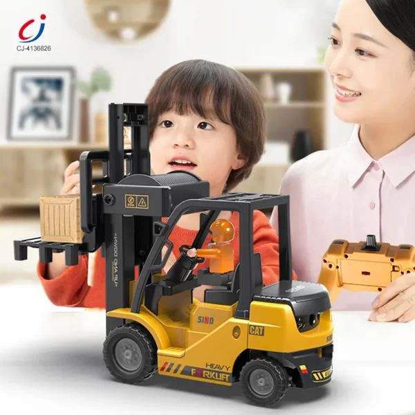 Wholesale Remote Control Forklift Toys – Simulated Lifting and Lowering, with Sound and Light Effects