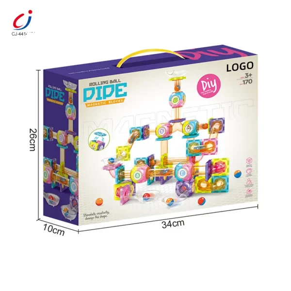 Wholesale Magnetic Block Sets – With Pipes and Gears, Ball Bearings