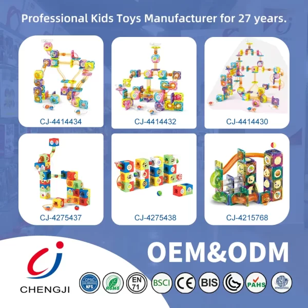 Wholesale Magnetic Block Sets – With Pipes and Gears, Ball Bearings