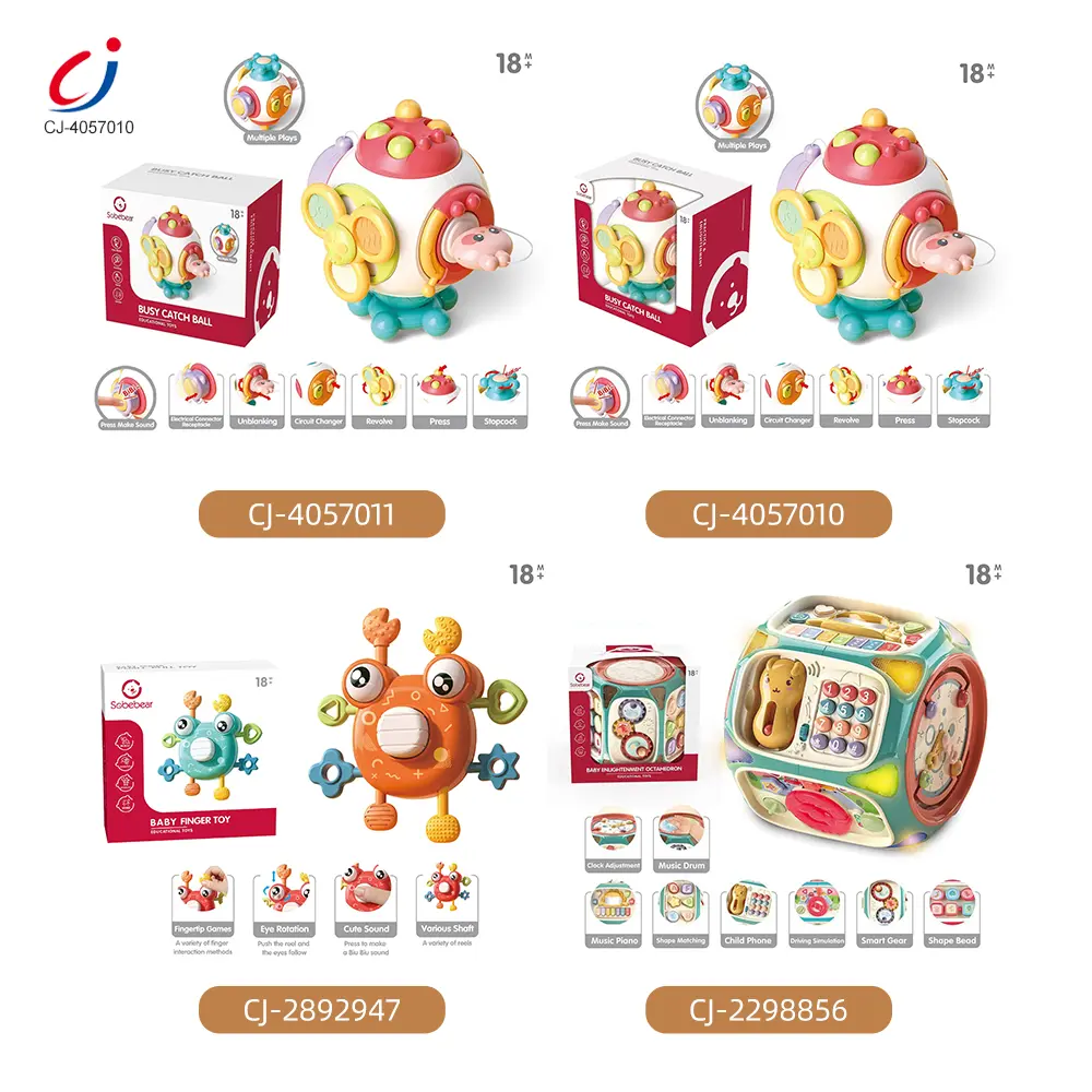 Wholesale Busy Ball Toys – Exercises Include Pulling, Grasping, Inserting, Pinching, and Pressing - Image 6