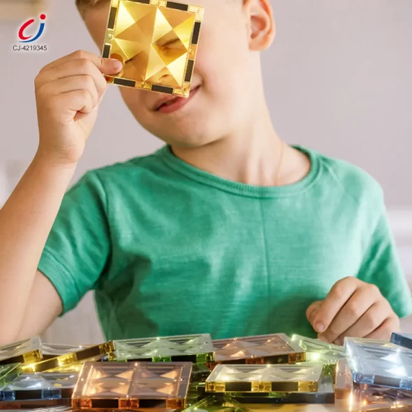 Wholesale Dinosaur Park Magnetic Tiles Toy - Building Blocks Toy Supplier