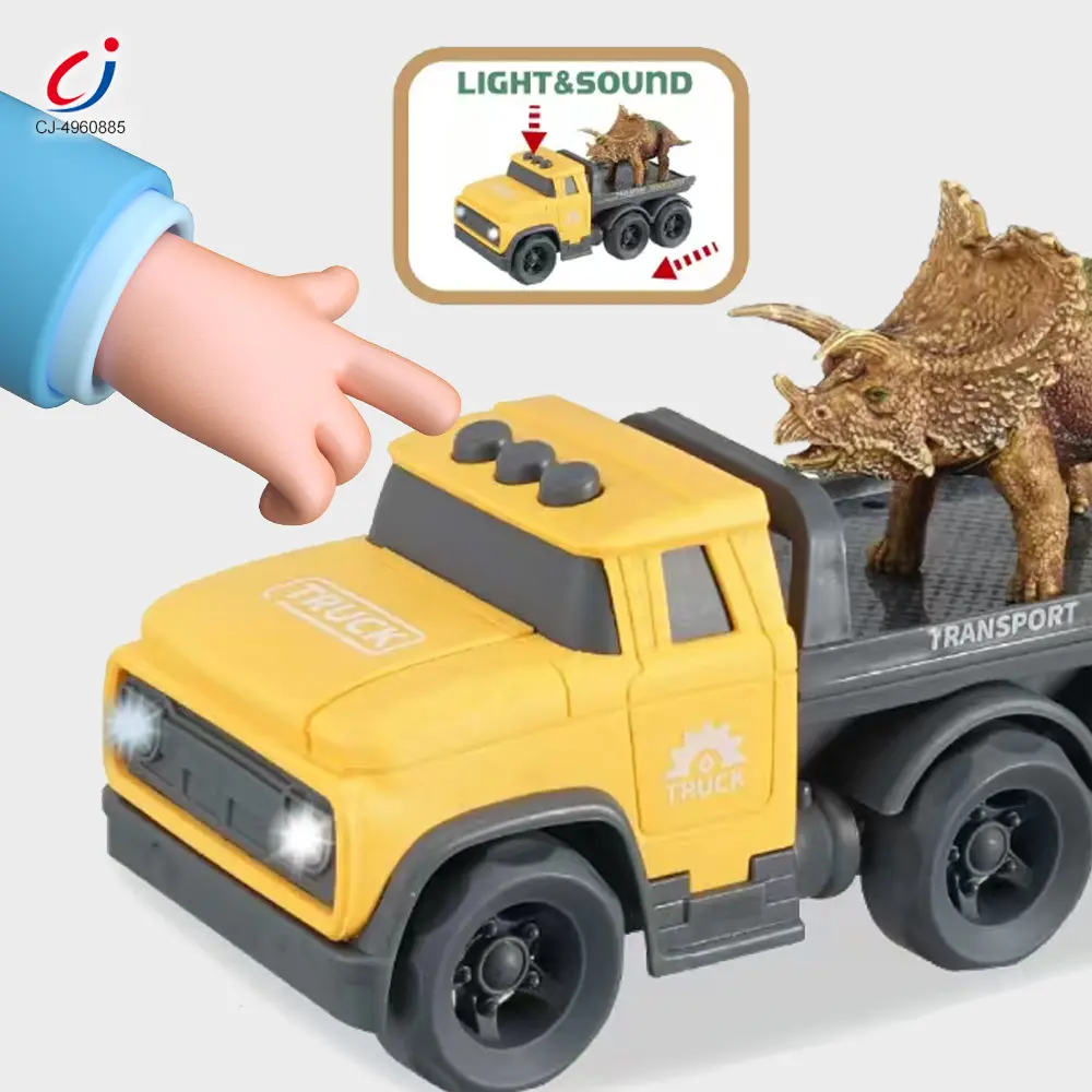 Wholesale Flatbed Transport Vehicle Toys - With Music and Light - Image 2