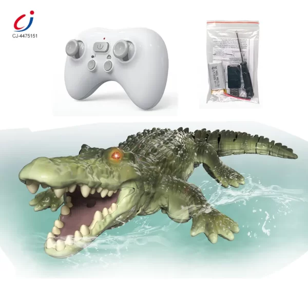 wholesale Green rc water crocodile (1)