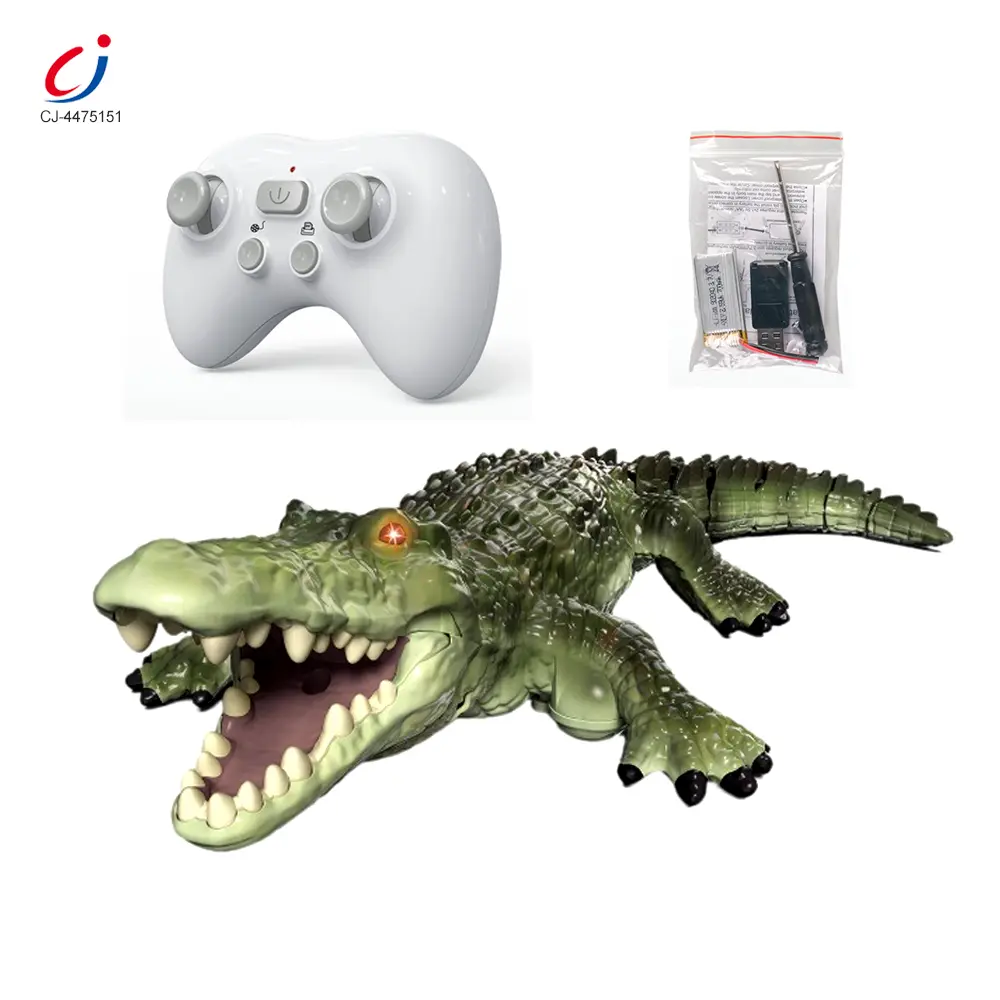 wholesale Green rc water crocodile (7)