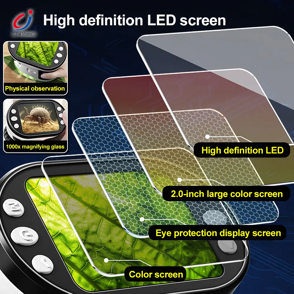 Wholesale Microscope Toys – 1000x HD Display, Capable of Capturing Photos/videos – Image 4
