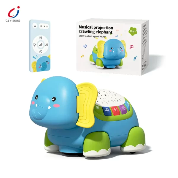 Smart RC Crawling Elephant for Guiding Your Baby to Crawl – Fun Baby Toy Wholesale