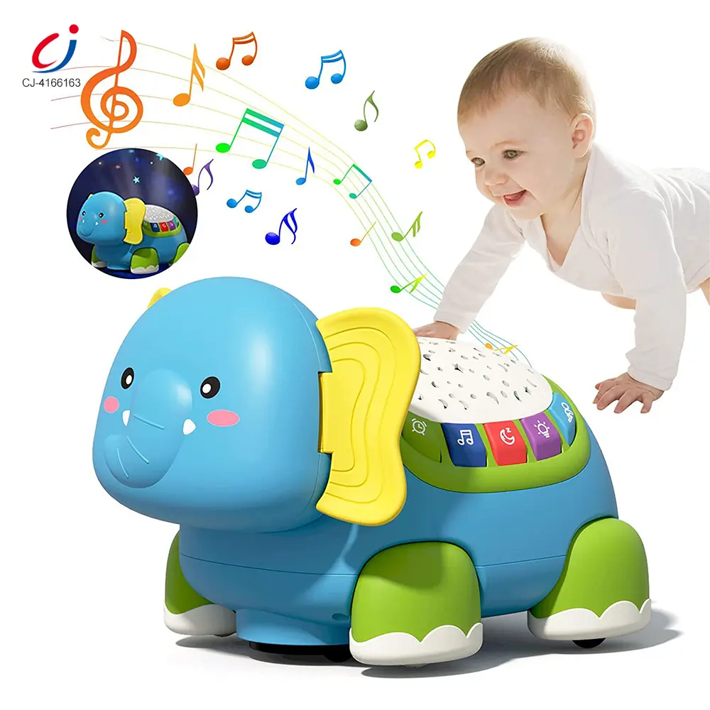 Smart RC Crawling Elephant for Guiding Your Baby to Crawl – Fun Baby Toy Wholesale - Image 7