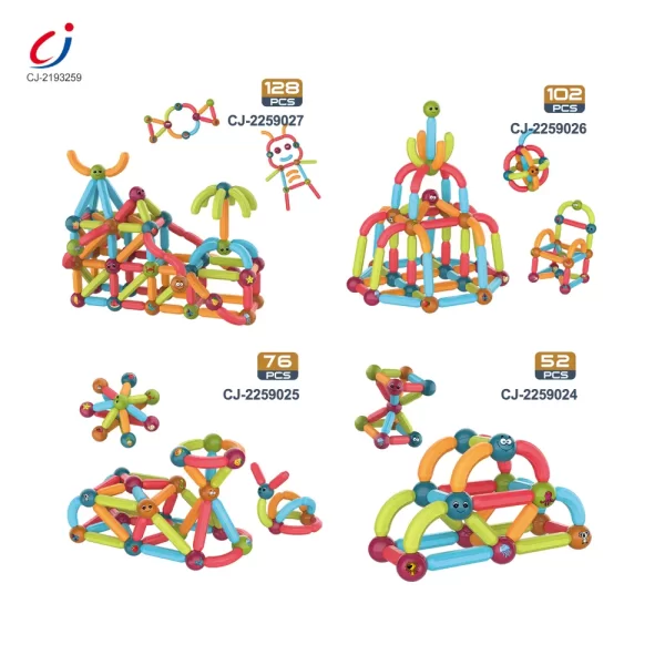 wholesale Magnetic rod building blocks (8)