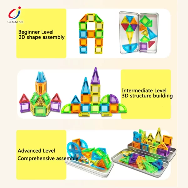 Wholesale Magnetic Sheet Building Blocks - Exercise Children's Creativity