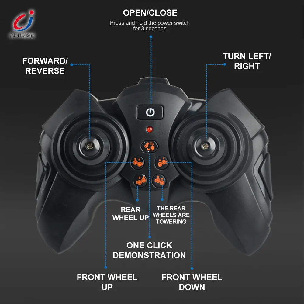 wholesale RC eight wheels stunt car 4