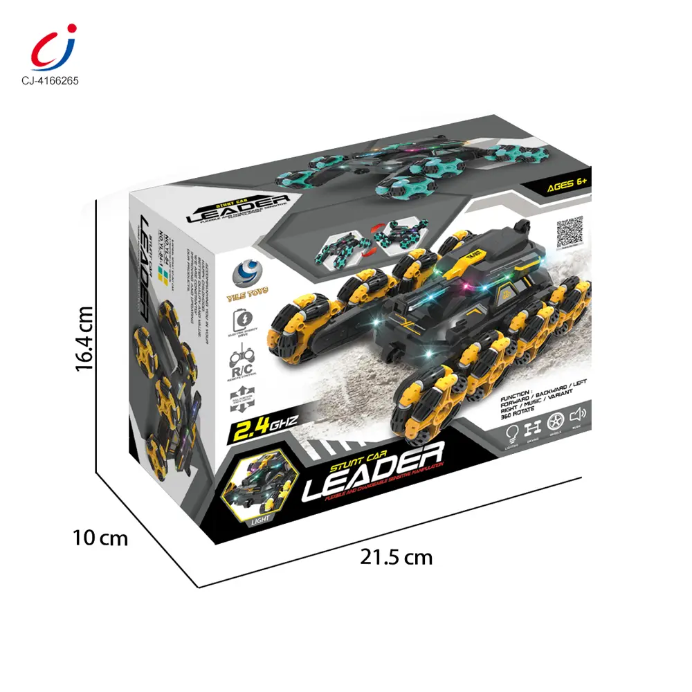 wholesale RC eight wheels stunt car 6