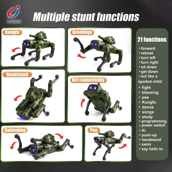 Wholesale Camouflage AI Robot Dog - Chinese Robot Toys, RC Toys