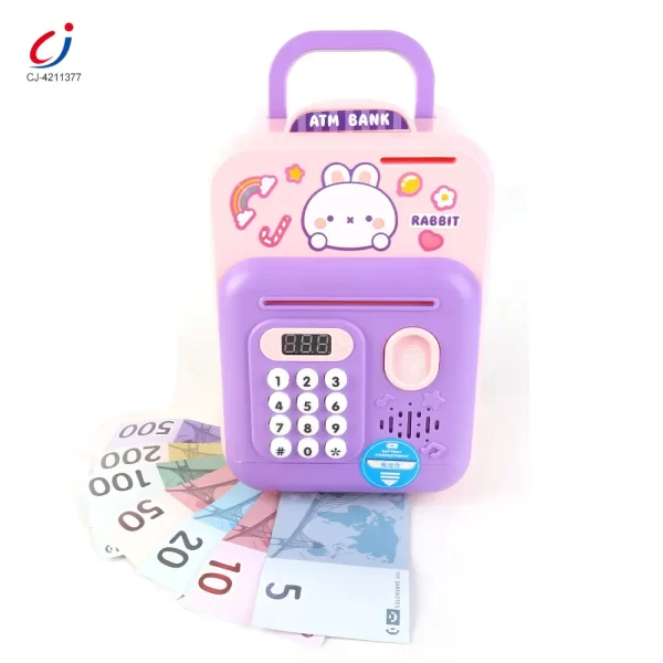 Wholesale Cute Rabbit Deposit Toys with Intelligent Display