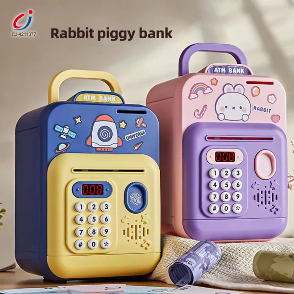 Wholesale Cute Rabbit Deposit Toys with Intelligent Display
