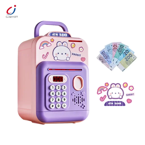 Wholesale Cute Rabbit Deposit Toys with Intelligent Display