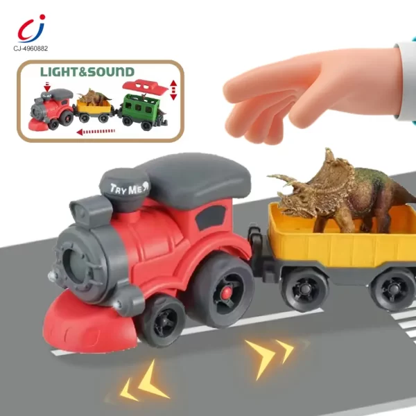 Wholesale Bioplastic Train Toy - With Music and Light
