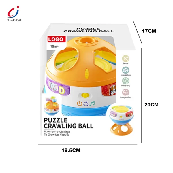 jouet interactif en gros de type balle à ramper 6