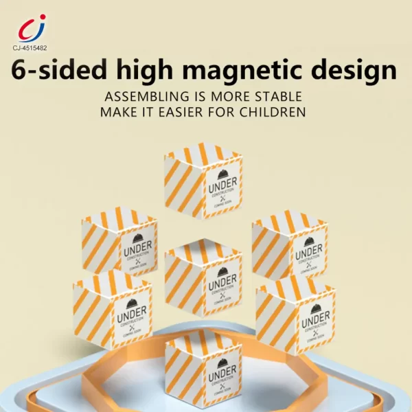 Großhandel magnetische Gebäude Würfel 3
