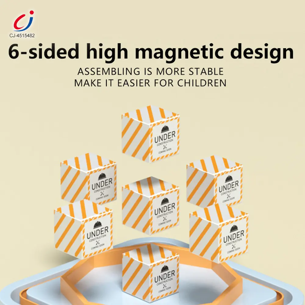 Großhandel magnetische Gebäude Würfel 3
