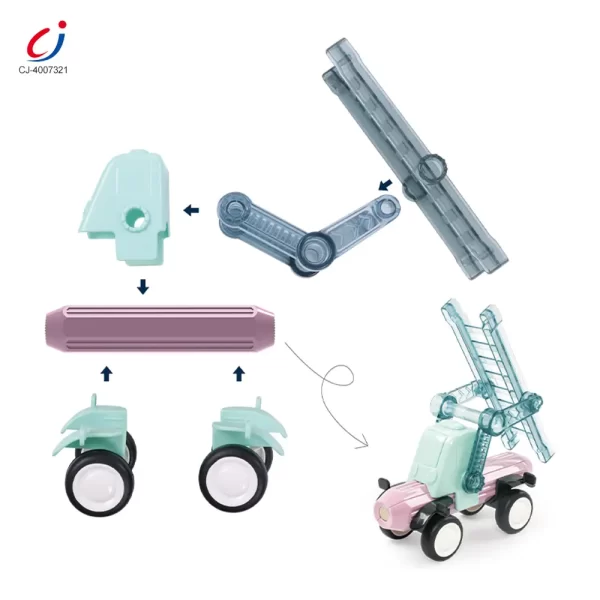 wholesale magnetic rod vehicle toy 3
