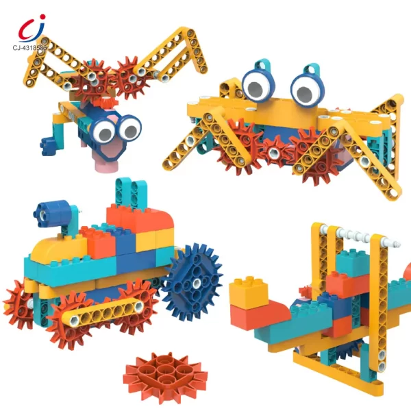 wholesale mechanical gear building block toy 11