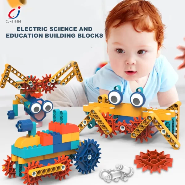 wholesale mechanical gear building block toy 3