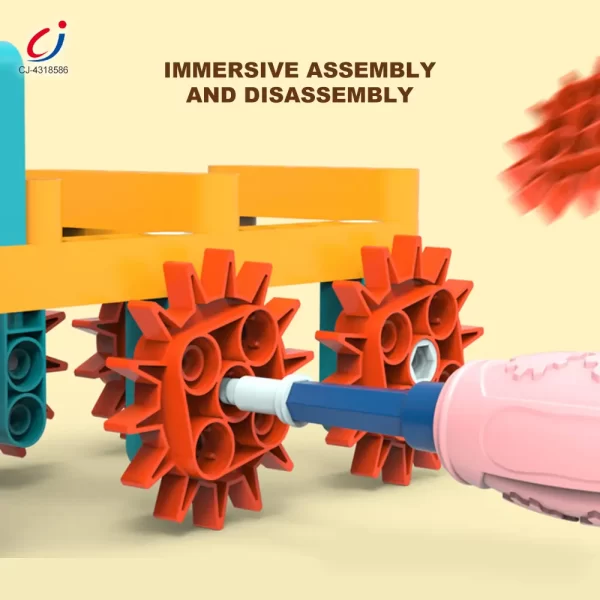 wholesale mechanical gear building block toy 6