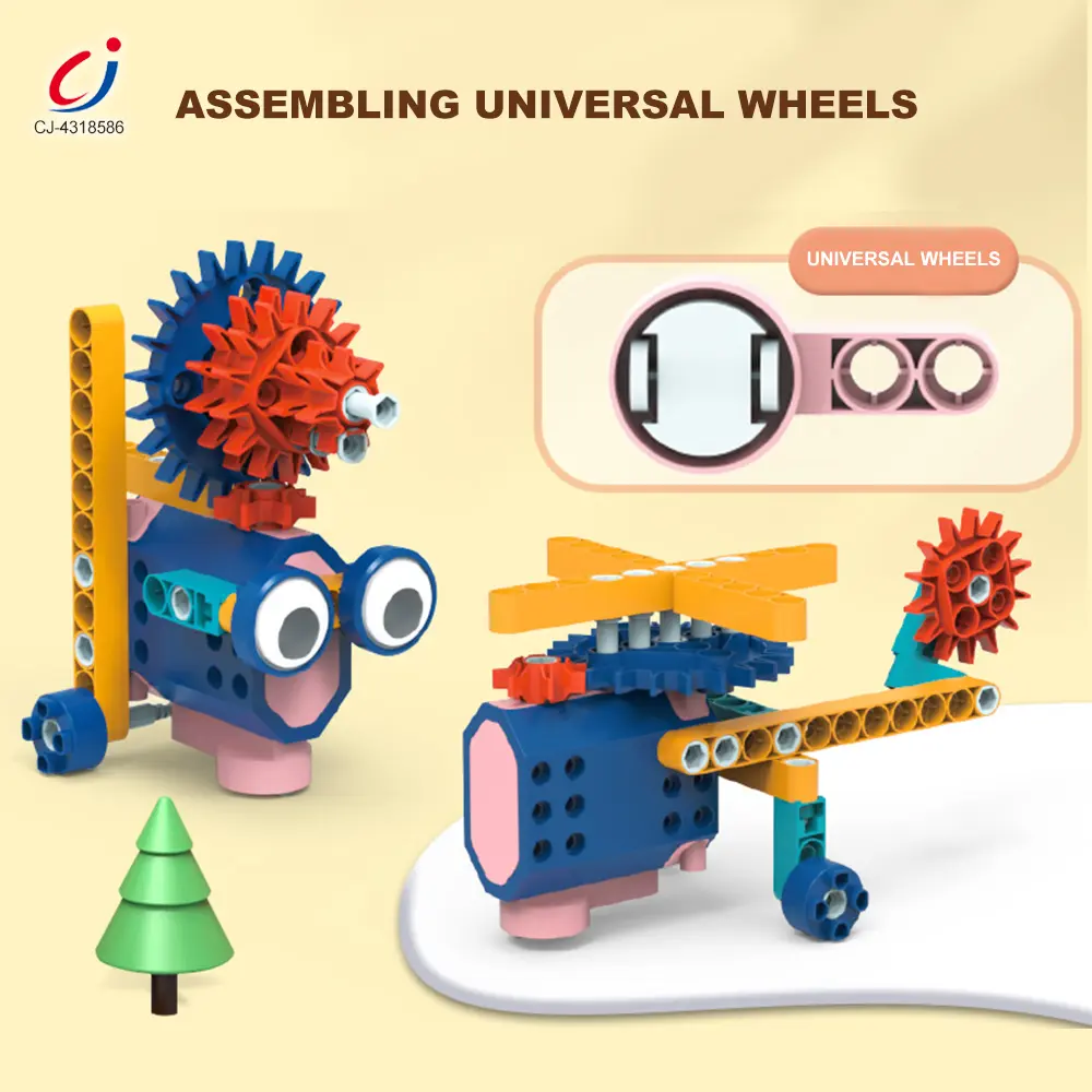 wholesale mechanical gear building block toy 7