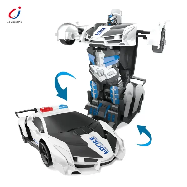 wholesale police car transformers toy 4
