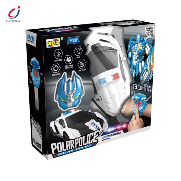 wholesale police car transformers toy 5