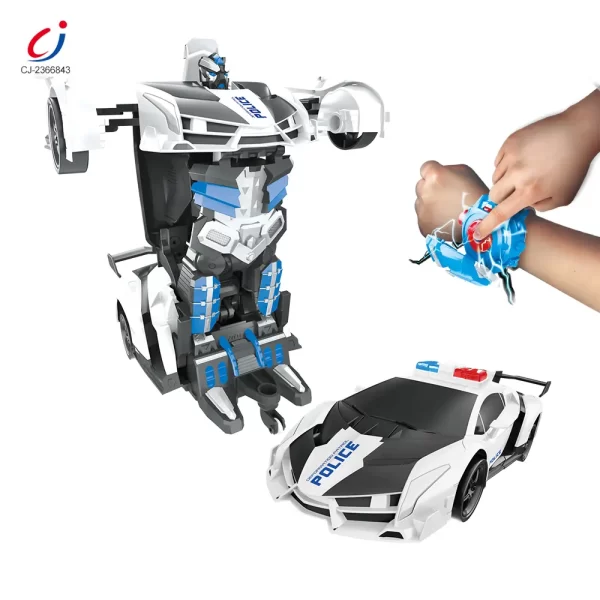 wholesale police car transformers toy 7