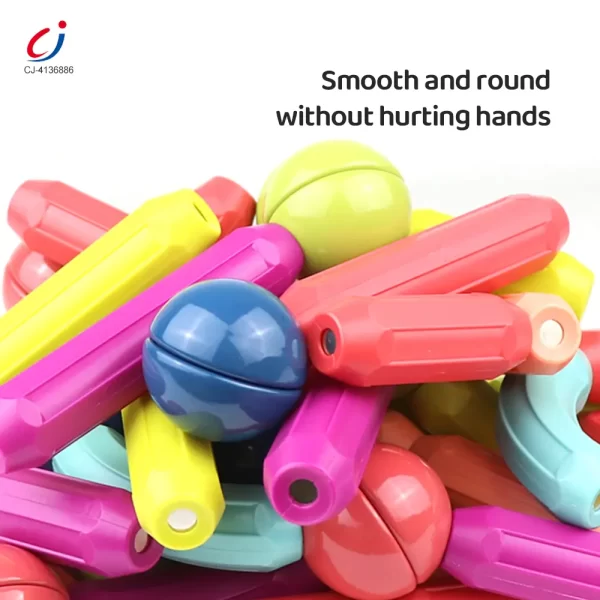 Wholesale Magnetic Bar Toy with Balls - Magnetic Building Blocks Toy, STEM Toy