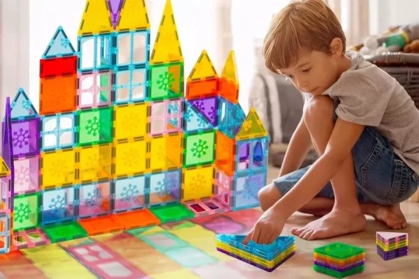 How Magnetic Building Blocks Encourage Independent and Creative Play