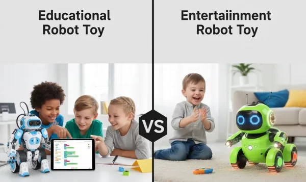 educational robot toy vs entertainment robot toy