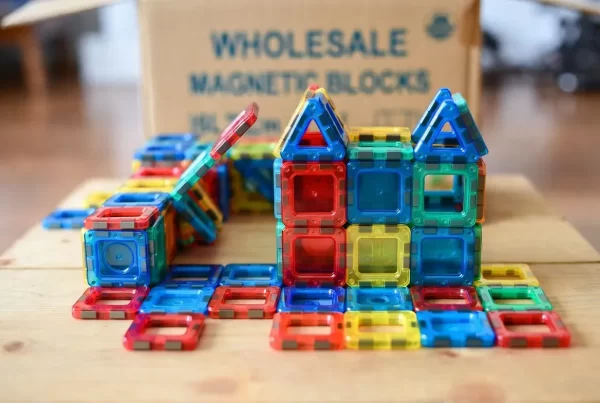 magnetic building block for wholesaling