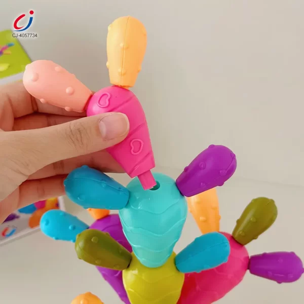 wholesale Montessori Cactus Toy, Stacking and Balancing Play - Educational Toys China