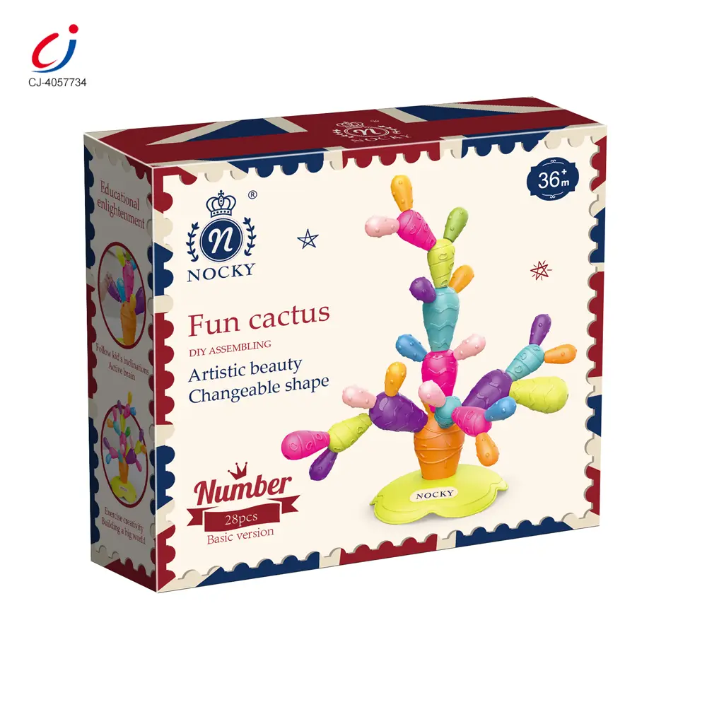 wholesale Montessori Cactus Toy, Stacking and Balancing Play - Educational Toys China - 이미지 6