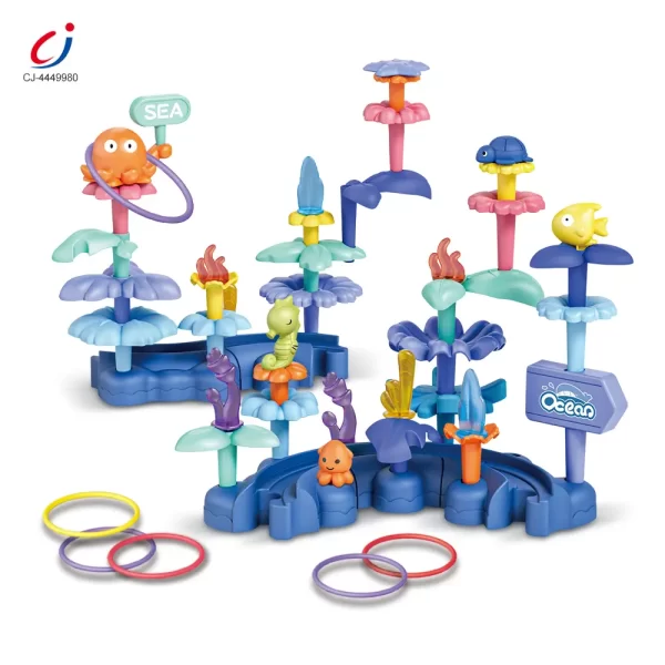 Wholesale Ocean Flower Building Block Toys - Building Blocks Toy, Educational Toy China