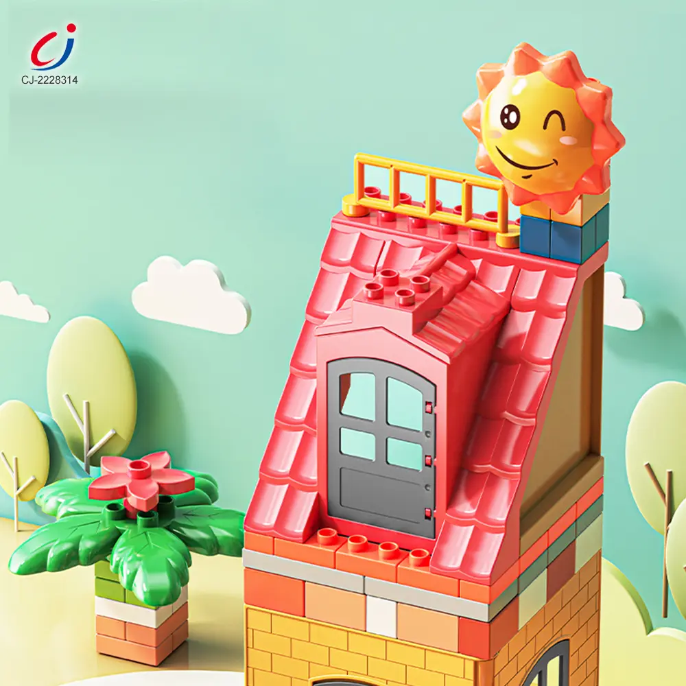 Wholesale Cottag Track Toy, 230PCS, Dinosaur Farm Theme, DIY Assembly Toy - Track Toy - 画像 (8)