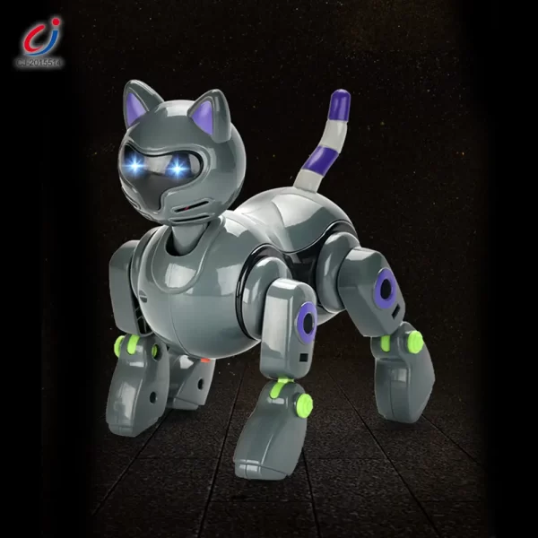 Wholesale Electric Mechanical Cat Toy with Clap Induction - Robot Toy Factory Supply