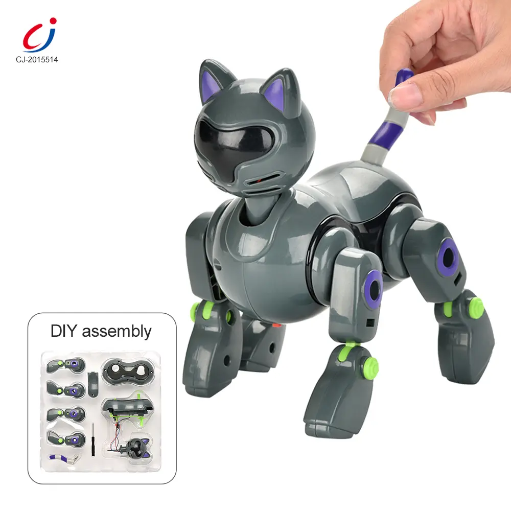 Wholesale Electric Mechanical Cat Toy with Clap Induction - Robot Toy Factory Supply - 图片 3