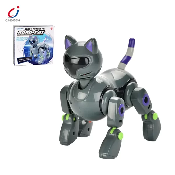 Wholesale Electric Mechanical Cat Toy with Clap Induction - Robot Toy Factory Supply
