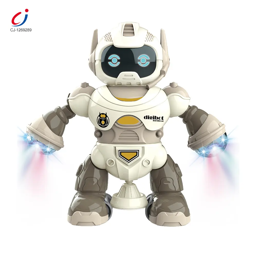 Wholesale electric rotary dancing robot toy