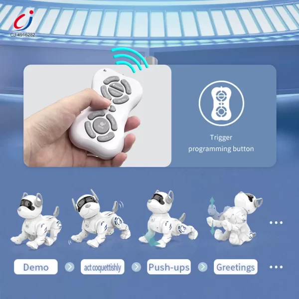 Wholesale Intelligent RC Robot Dog Toy with Programming - Bulk Toy Robots