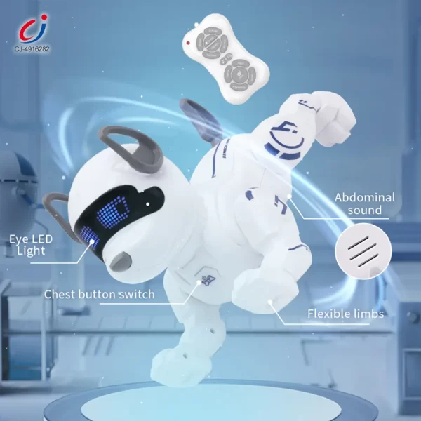 Wholesale Intelligent RC Robot Dog Toy with Programming - Bulk Toy Robots