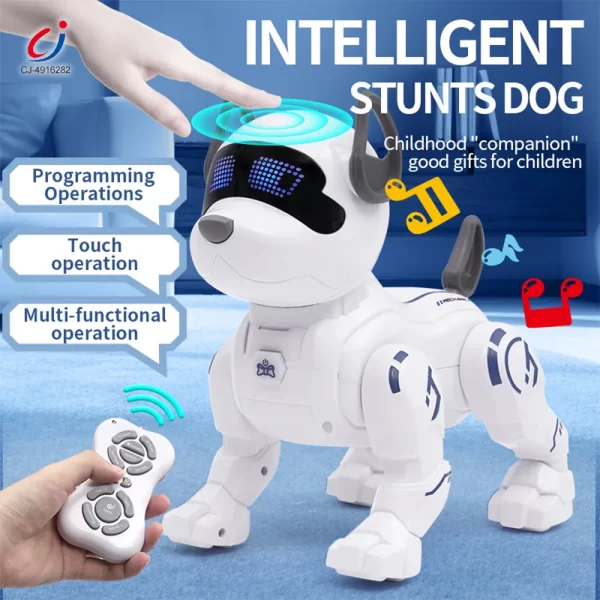 Wholesale Intelligent RC Robot Dog Toy with Programming - Bulk Toy Robots