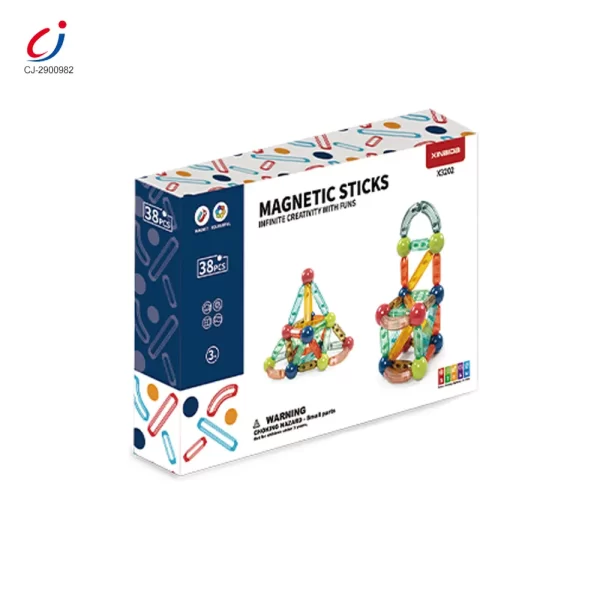 Wholesale 3D Magnetic Rod and Ball Set - Educational Building Blocks Toys Supplier